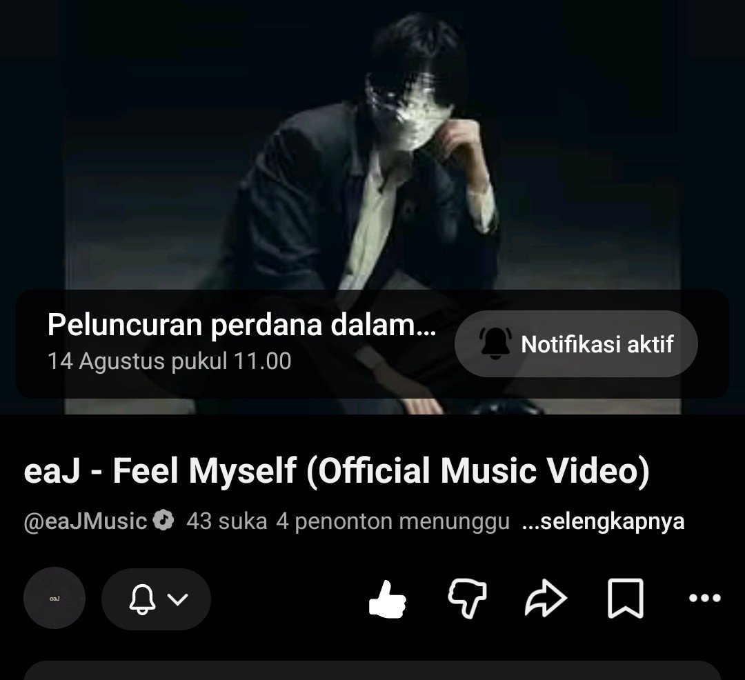 sappheirosteam's tweet photo. 📢 JARS NOTICE!!

Feel Myself official music video akan dirilis pada 14 Agustus 2026. Peluncuran perdana jam 11.00 WIB. Jars pastikan kalian sudah menyalakan notifikasi untuk menonton penayangan pertamanya.

📎https://t.co/OPkzwcHoz0

#eaJPark #eaJFeelMyself #eaJYoutube https://t.co/mrNf1C01Jo