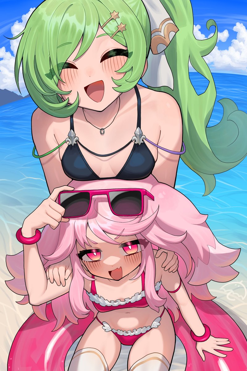 AAAmagasA's tweet photo. 夏休みミカガブ！ https://t.co/i5ieCFHBrv