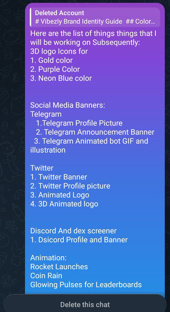 web3kits's tweet photo. This is the begining of a story with One of our CL, we met as a Team with a new prospect that Values our work and the quality of what we do, 

The last slide contains the list of our Deliverables🔥🔥

We're your next Go to Team for your Project, 

Branding and Design.
#w3kit https://t.co/rTGiNCKYql