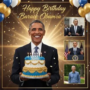 jasonllevin's tweet photo. Happy Birthday, President Obama — the last guy who could walk into a crisis and make everyone’s blood pressure drop. 

Retweet if you miss that superpower. https://t.co/Axl48pJRxL