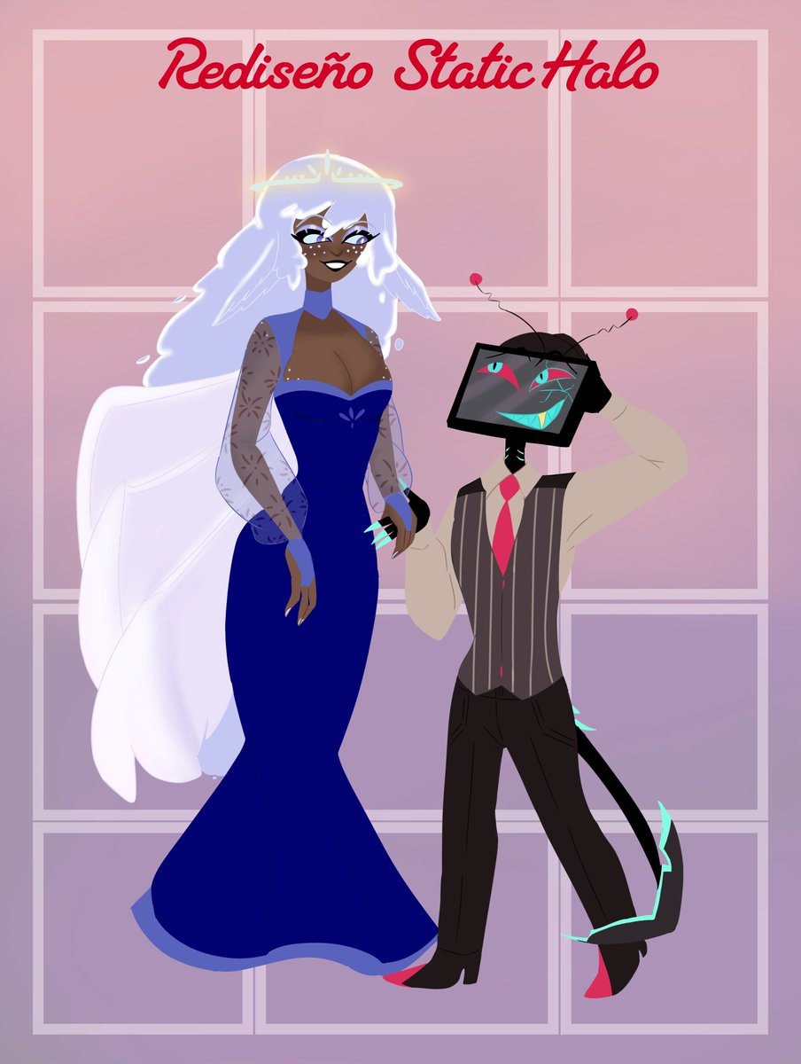 Ladynciel's tweet photo. #Statichalo #Voxily 📺 🪽 🩵💙 https://t.co/tPkh9oEM89