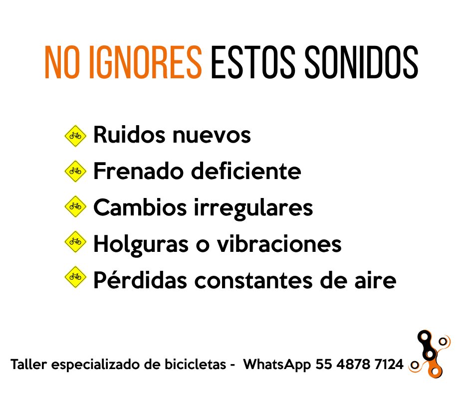 xpertbike's tweet photo. Tu bicicleta casi siempre avisa antes de dejarte varad@. Una revisión preventiva puede evitar una falla en plena ciudad #BeXpert

Taller especializado de #bicicletas Xpert Bike https://t.co/LSyxuDiHU4
WhatsApp 55 4878 7124 https://t.co/zLqzMsrZGp