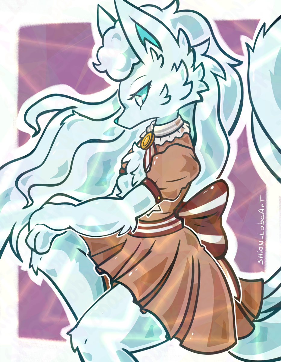Shion_LobaArt's tweet photo. ~ #Ninetales ❄️
#pokemonunite Skin https://t.co/4qItnyHxbd