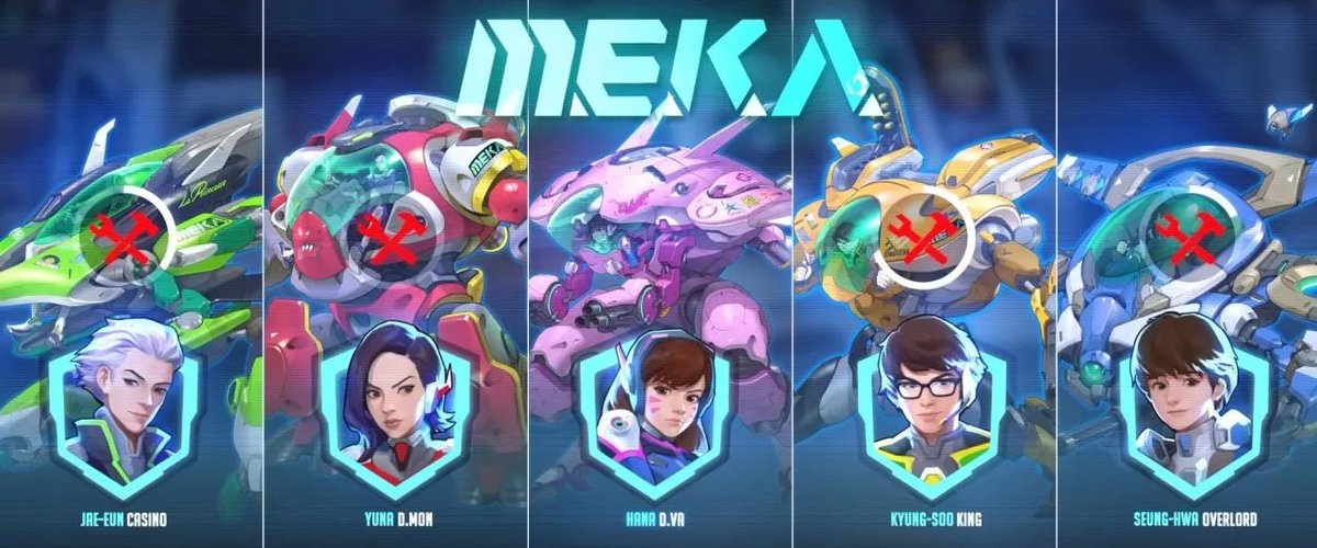 EAA_tw's tweet photo. 『オーバーウォッチ』新ヒーロー「D.Mon」の正体判明！

・https://t.co/fTDG9EZAaHの戦友で同じ韓国「MEKA」部隊のパイロット
・本名は「Yuna Lee」8年前から登場
・搭乗メックは「Beast」、https://t.co/fTDG9EZAaHの「Tokki」とは別機体
・コミック「新しい風 第5話」と短編アニメ「SHOOTING STAR」に登場したのキャラ

ロールとアビリティは未公表。ヒーロートレーラーは日本時間8月7日午前1時にプレミア公開されるので、そこで判明する見込みです。

詳細はこちら👇️