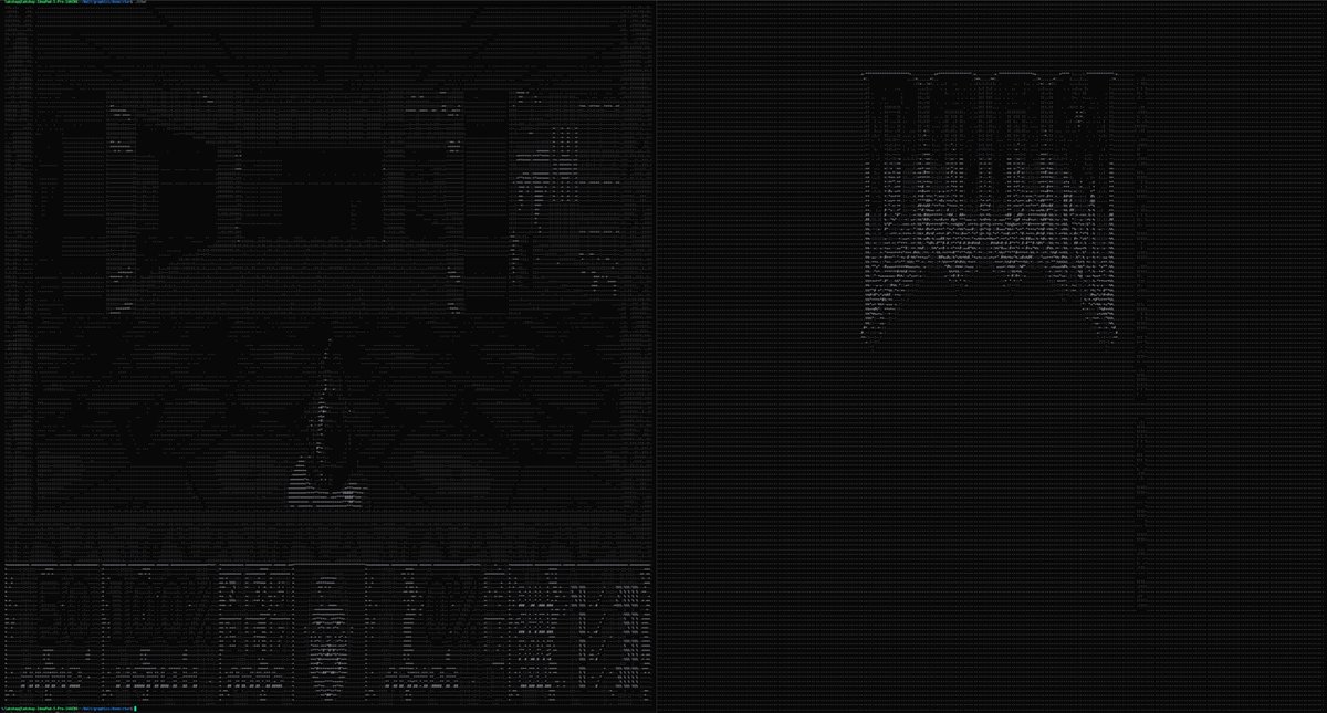 yoshinokentarou's tweet photo. 大名作『Doom』が、まさかの「C++コンパイラ」に勝手移植!!

本作はconstexprを利用し、コンパイル中に「Doom」の処理を実行するという、かなり異次元寄りの作品

実行ファイルで「Doom���動かす」のではなく、コンパイラが「Doomの計算をする」という発想が凄いッッ!!
https://t.co/9UTBJ7Fz20 https://t.co/0J8SWvDvcv