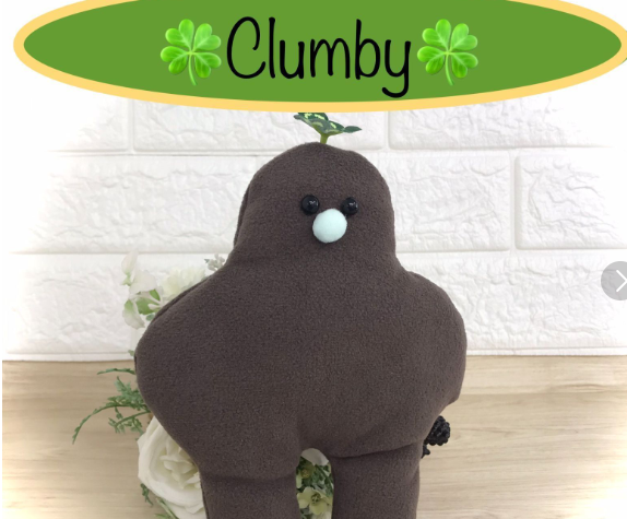 cocorety2's tweet photo. 【福祉施設制作】ココリティーズ作　ぬいぐるみ　「Clumby(クランビー)」　NO.5536　H

商品の詳しくはメルカリの商品の説明を見てみてください。クランビーの性格などが載ってます。　　￥1500 https://t.co/sJxWHqpmut