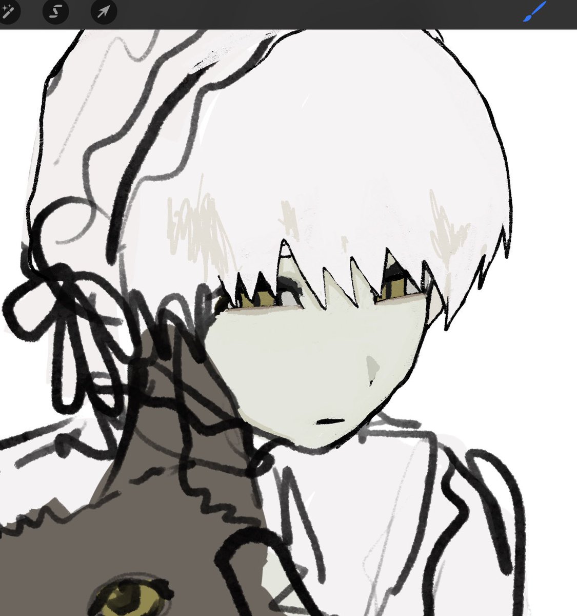 Nan_D8m's tweet photo. 描いてはいます https://t.co/GYvTAeeZdE
