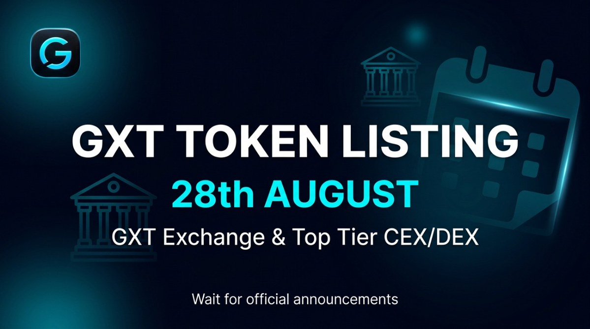 GXTExchangeIndo's tweet photo. Ya, $GXT akan terdaftar di Bursa GXT dan bursa CEX/DEX terkemuka lainnya pada tanggal 28 Agustus. 

Tunggu pengumuman resmi — jangan percaya daftar palsu atau kontrak tidak resmi.

#GXT #GXTExchange #Crypto #BEP20 #Web3 https://t.co/1KaGdD2WZ7