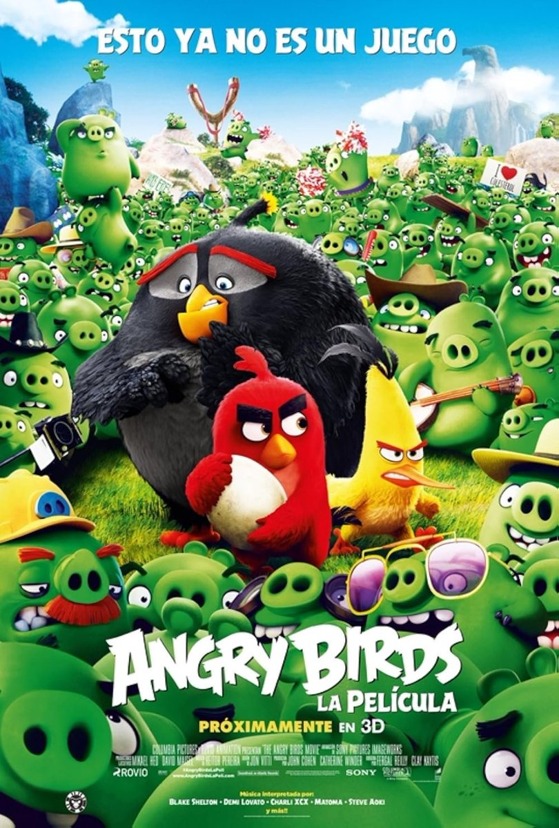 JuanIgnacioGV's tweet photo. volver a ver las 2 peliculas de angry birds me hizo recordar lo buena que fue la primera y lo mala que fue la segunda https://t.co/1yEv7RTDiR