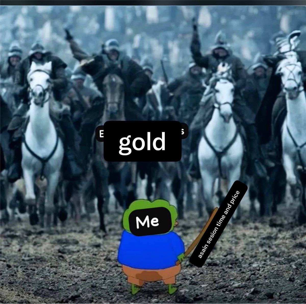 Fznation01's tweet photo. Make gold no kill me sha https://t.co/L5MwBh7LOk