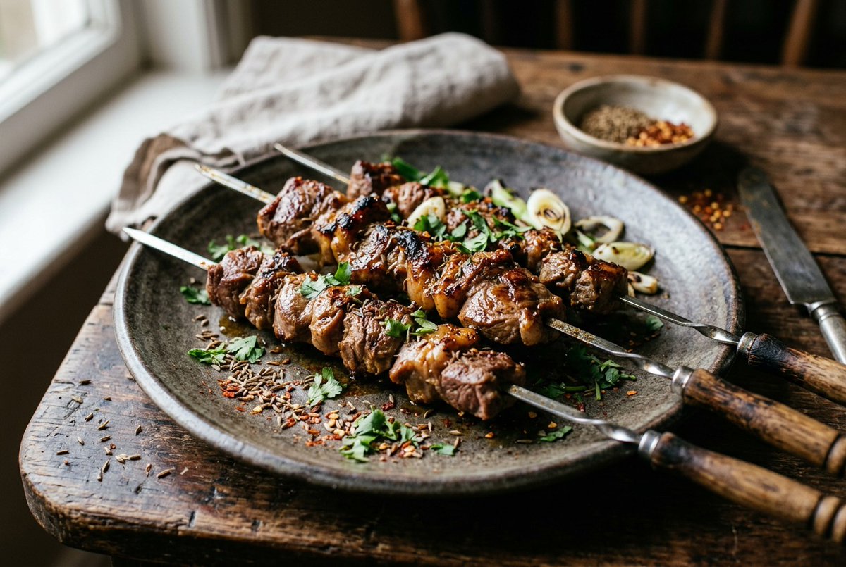 Butcher_ie's tweet photo. Xinjiang Lamb Skewers
Inspired by the legendary street food of China's Xinjiang region
The full recipe is part of Celebrating Irish Lamb on the BBQ, now live on https://t.co/kts9CjLigw.
#atbutcher #IrishLamb #LambSkewers #BBQ #IrishFood #FoodInspiration #SupportIrishFarmers https://t.co/mJZc4ZVJPE