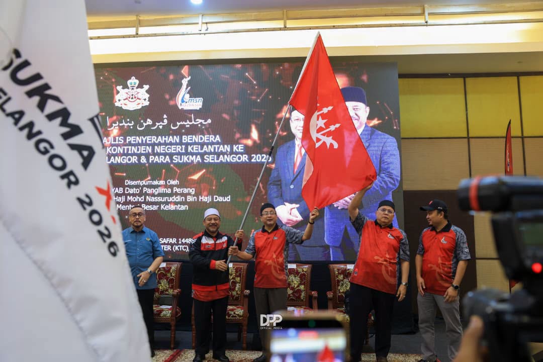 mb_kelantan's tweet photo. 19 Safar 1448, 03 Ogos 2026 - YAB Ustaz Dato' Panglima Perang Menteri Besar Kelantan bersama-sama Kontinjen SUKMA dan Para SUKMA Kelantan yang bakal membawa cabaran negeri ke temasya SUKMA XXII dan Para SUKMA Selangor 2026 https://t.co/CbX81xhdFH