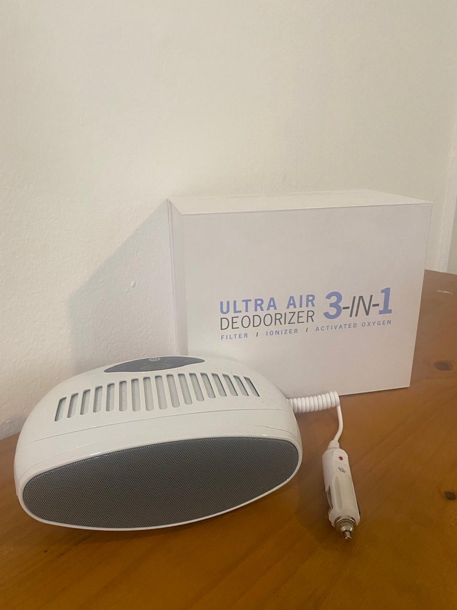 inybn2020's tweet photo. INYBN FOR SALE 📦:

PORTABLE ULTRA AIR DEODORIZER 3-1 -

FILTER, IONIZER &amp; ACTIVATED OXYGEN FOR SALE.

PRICE: $389

CONTACT JEAN @ 786.468.3057

SEE VIDEO IN COMMENTS. https://t.co/pljrkGKD0K
