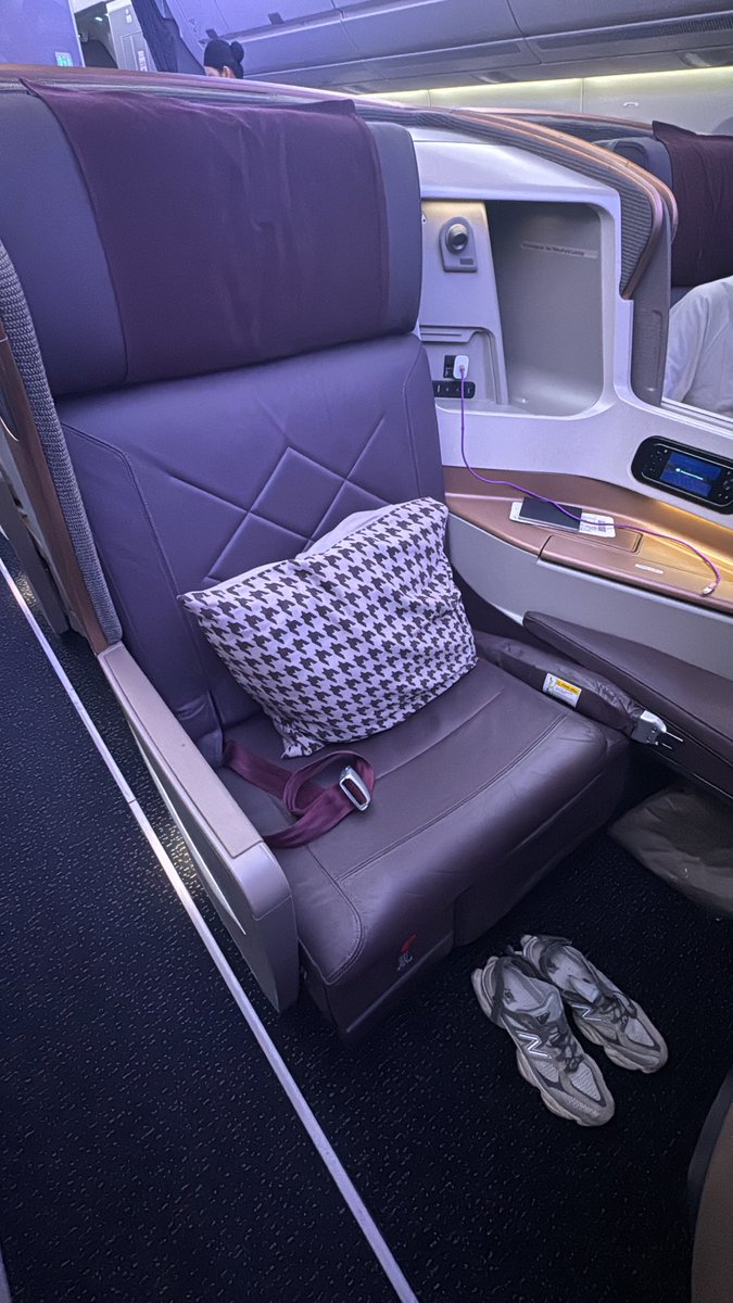 parthkochhar's tweet photo. 🧵Part 5: Booking the flight home ✈️

If the Delhi → New York flight was the start of the trip, the San Francisco → Delhi flight was always going to be the grand finale.

We wanted to fly Singapore Airlines’ A350-900ULR on the ultra-long-haul San Francisco → Singapore route.

It’s one of the longest flights in the world, and as avgeeks, it was high on our wishlist.

The plan was simple:

✅ Fly Business Class
✅ Book Saver awards
✅ Transfer only the needed points balance

We knew roughly when Singapore Airlines released award inventory, so we were ready when the flights opened.

Unfortunately, by the time we checked, all the Saver Business awards had either been booked or weren’t available.

The only option left was Advantage Business at 149,000 KrisFlyer miles per person, more than we had planned for.

So we pivoted.

Rather than overpaying in miles, we booked Premium Economy and kept monitoring Business Class availability.

Two days after our original travel date, Saver Business seats appeared.

Immediately transferred the points, called Singapore Airlines and requested that the seats be held while the transfer completed.

Thankfully they agreed.

As soon as the miles landed in the KrisFlyer account, we paid the difference, a small change fee, and reissued the tickets.

Mission accomplished. 🎉

And was it worth the effort?

Absolutely.

The A350 ULR was fantastic, the crew was excellent, and it was the perfect way to end a six-week trip across North and South America.

My only disappointment? 
The Maharaja Club Lounge in San Francisco.

After all the anticipation, it felt a little small and underwhelming compared to the flight that followed.

Lesson: Sometimes the best award bookings aren’t available on Day 1. A little patience and flexibility can turn a good redemption into the redemption you actually wanted.

#AwardTravel #SingaporeAirlines #KrisFlyer #MilesAndPoints #A350ULR #BusinessClass #AvGeek #FrequentFlyer