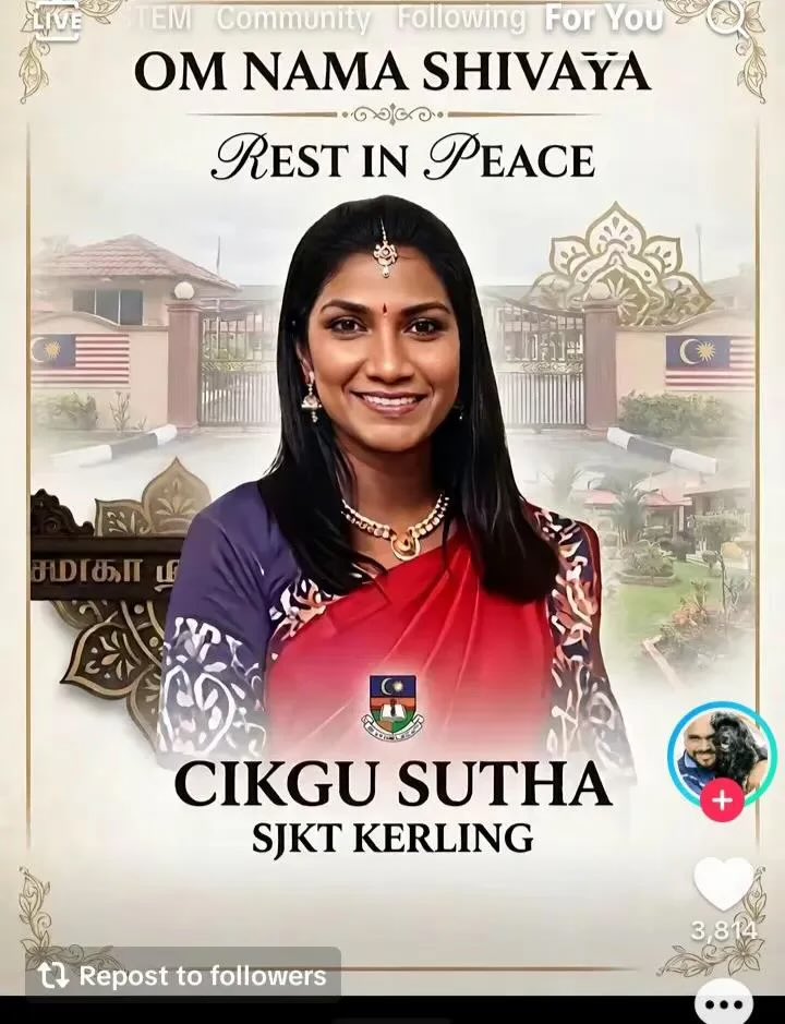 BendiTheBagak's tweet photo. JUSTICE FOR CIKGU SUTHA https://t.co/2FSJNOofKn