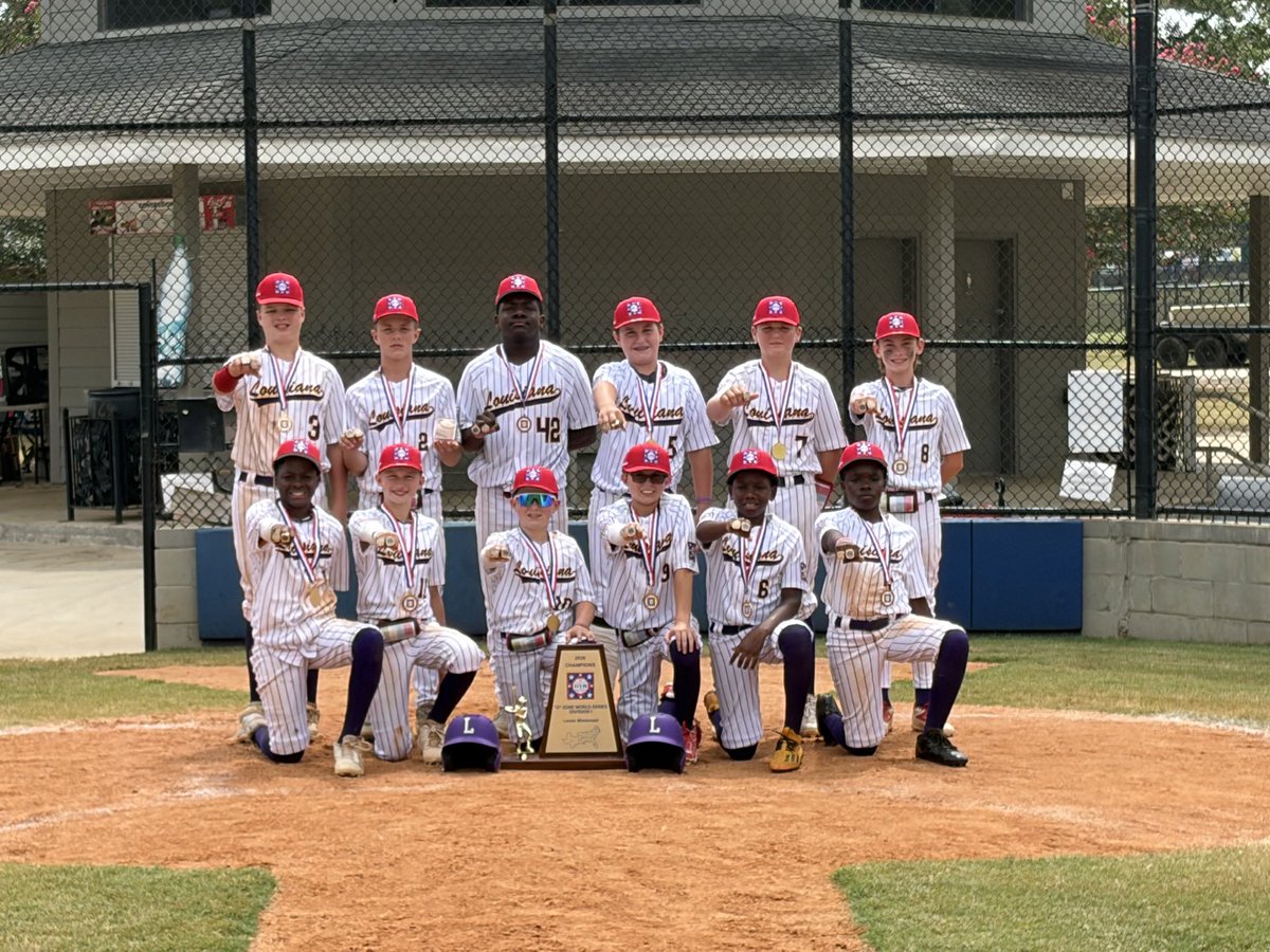 RustonBaseball's tweet photo. Congratulations to the DYB 12u “O”ZONE World Series Champions ( Louisiana ) who represented Ruston in Laurel Mississippi, We are very proud of all of you and how you represented your community!! https://t.co/3Gl52Q1JU7
