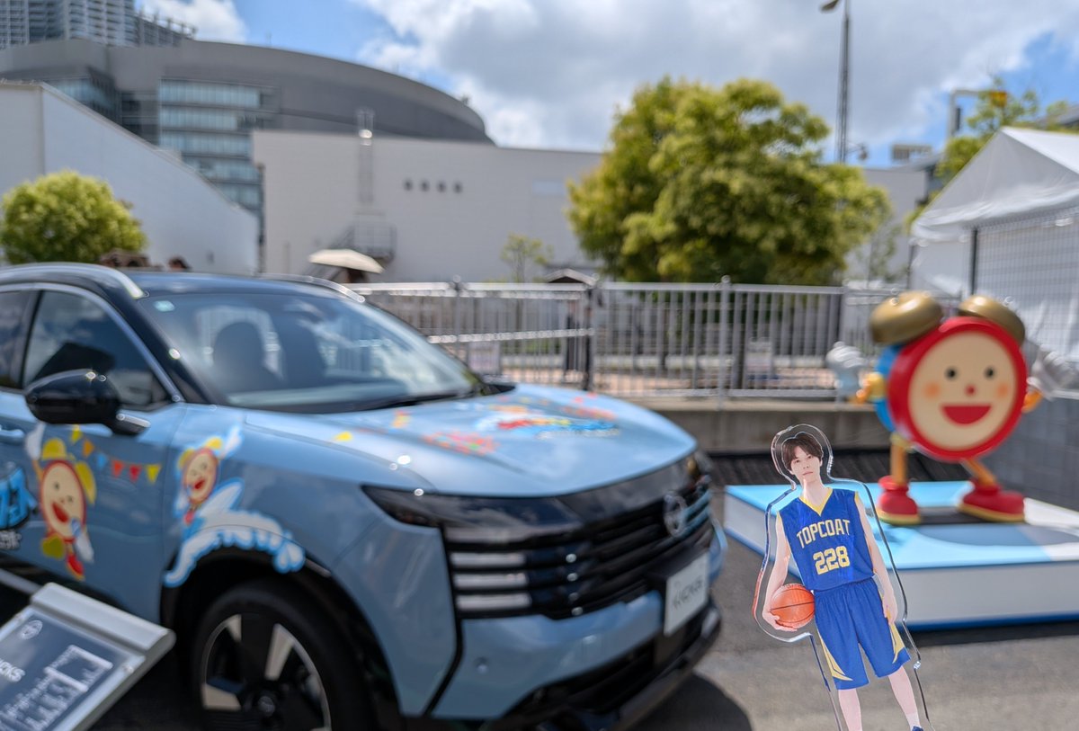 mini54699823's tweet photo. いよいよ！

#めざましWANGANフェス 
#日産キックス 
#はぎわランド https://t.co/2pYyGZ0B18