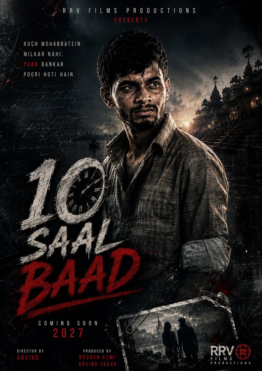 RRVFilms's tweet photo. 10 Saal Ki Talaash...
Kya 10 saal baad... Naina, Aarav se milegi?
Ya waqt un dono ki kahani hamesha ke liye badal chuka hoga?
Coming Soon 20 27 #10SaalKiTalaash #Naina #Aarav #ComingSoon #10SaalBaad #RRVPictures #ComingSoon2027 #10saalbaad2027 #10SaalKiTalash2027 https://t.co/mDgHuipHYb