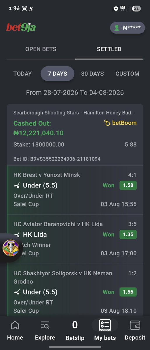 Mrlanterntips's tweet photo. 12.2m boom on BET9JA ♠️♠️🤝💪💪✅️💰💥♠️🌎💰♠️📌💰♠️✅️✅️✅️✅️💰💰💰💥✅️✅️✅️✅️✅️✅️ https://t.co/skPF7FT6m6