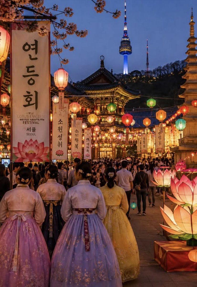 CoreaHoy's tweet photo. 🇰🇷 Corea del Sur “ magia, tradición y futuro en un solo destino”.
Podes asistir a un festival centenario y cenar en un rooftop con vista al skyline más moderno de #Asia.
🏯 Vestir un hanbok y pasear por un palacio real que tiene más de 600 años o conocer el último #smartphone. https://t.co/o2YfSKx6DJ