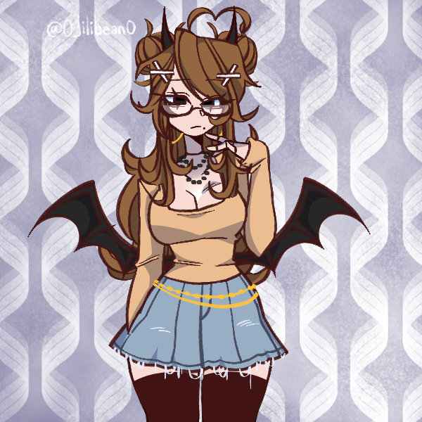 Tokyo1296579's tweet photo. @Ciscosdoodles This is my oc Lilith ^^ (so sorry for the horrible reference sheet...) https://t.co/L53XGx8Fyj