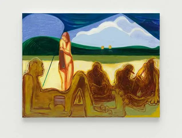 MassimoSfriso's tweet photo. Good morning. Nicole Eisenman - Vielmetter Los Angeles https://t.co/0uKwbzJhKt