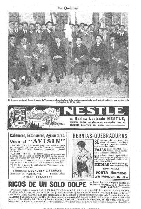miradadequilmes's tweet photo. QUILMES DE ANTAÑO! DE LA REVISTA CARAS Y CARETAS! ~ La Mirada de Quilmes https://t.co/i9utuf4ZAK https://t.co/AwKJvB1tcY