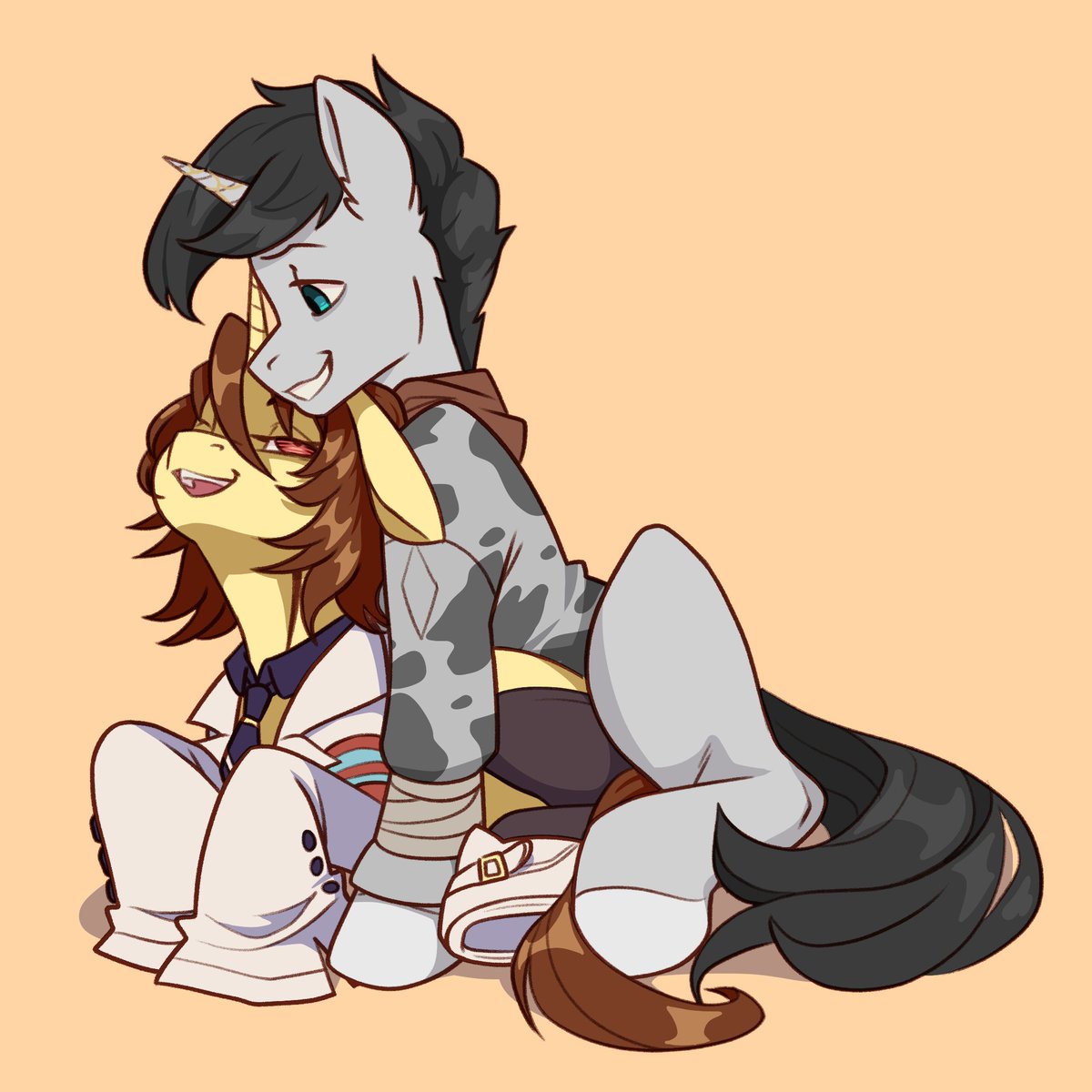 RubyHexArt's tweet photo. We are OC x Canon friendly here <3 (1/2)
#ocshipping #ocxcanon #mlp #umamusumeprettyderby https://t.co/b5q39X5HPc