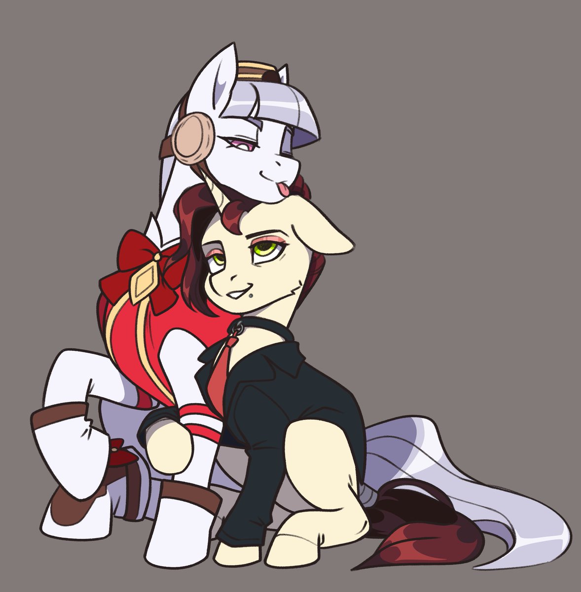 RubyHexArt's tweet photo. We are OC x Canon friendly here <3 (1/2)
#ocshipping #ocxcanon #mlp #umamusumeprettyderby https://t.co/b5q39X5HPc