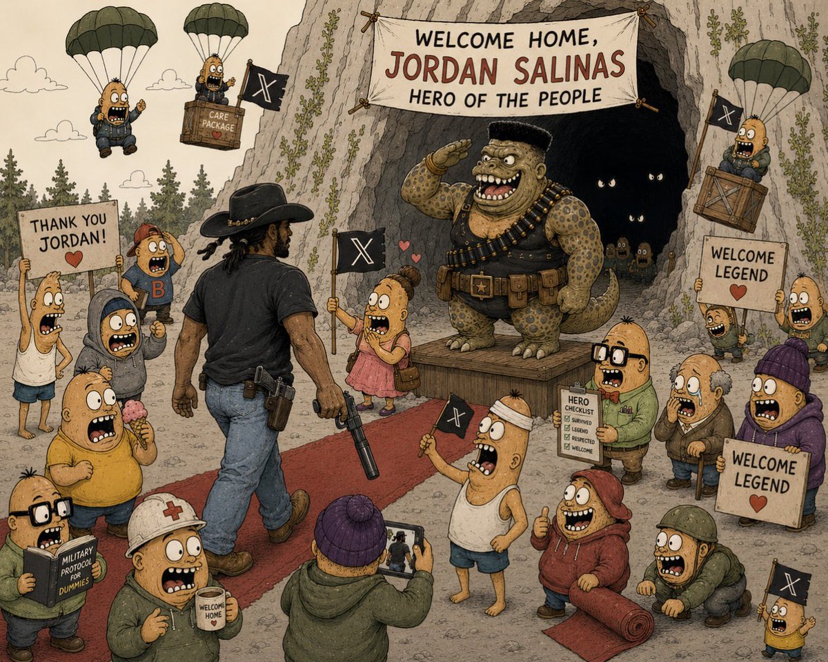 TheAnsemsaurus's tweet photo. @JimmySsolana In the meantime, the cave is accepting compensation claims. https://t.co/WpFfwC2wZO