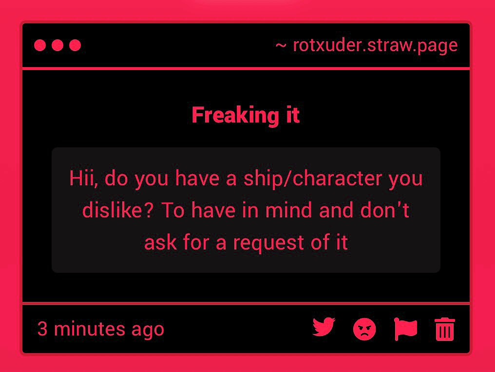 Rotxuder's tweet photo. i might get jumped for this but… i dislike timkon with a passion, BUT… i might draw it IF i feel like it. it would be on the bottom of the list tho https://t.co/ALcGmtJZoq