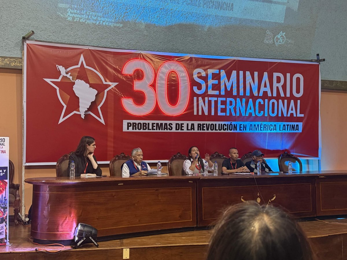 SofiaD_APL's tweet photo. Photo dump from SIPRAL: Seminario International Problemas de la Revolución en America Latina
Viva el internacionalismo proletario! Viva el PCMLE! Viva la revolución!
#SIPRAL #CIPOML #PCMLE #JRE #APL https://t.co/gmDctvX0vh