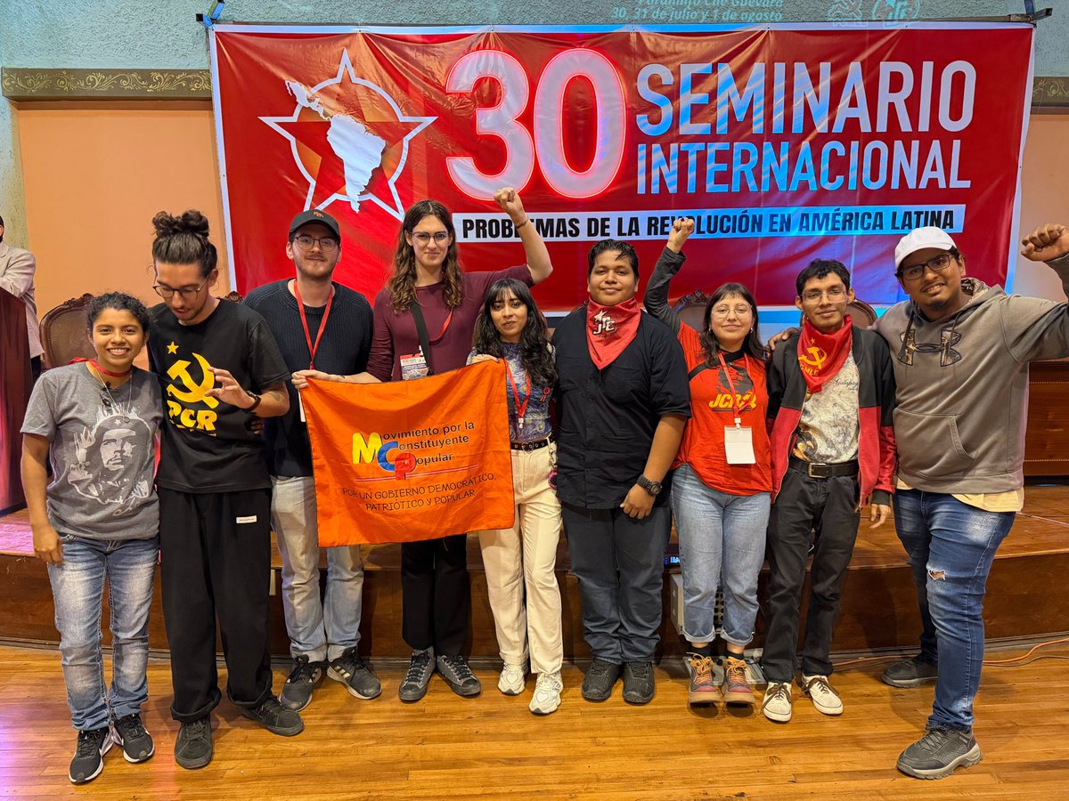 SofiaD_APL's tweet photo. Photo dump from SIPRAL: Seminario International Problemas de la Revolución en America Latina
Viva el internacionalismo proletario! Viva el PCMLE! Viva la revolución!
#SIPRAL #CIPOML #PCMLE #JRE #APL https://t.co/gmDctvX0vh