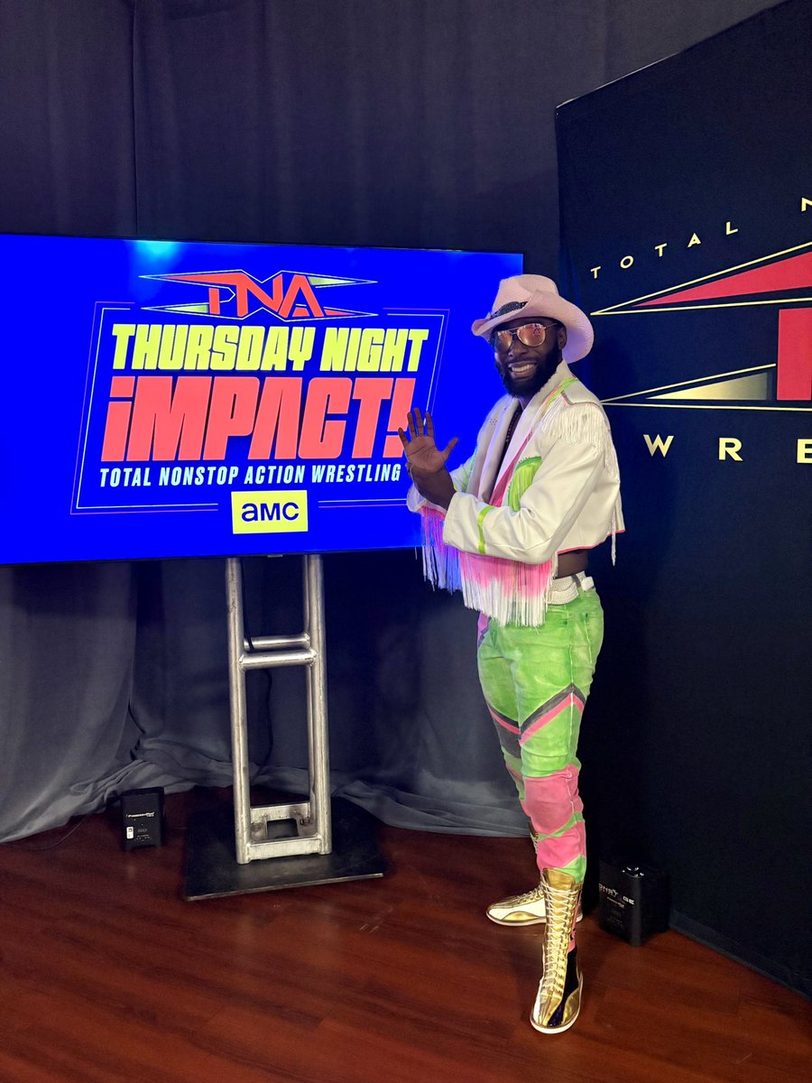 CheeseburgerROH's tweet photo. TNA DEBUT ✅

Blessed to continue accomplishing my goals in pro wrestling! Plenty more to come! @ThisIsTNA https://t.co/XrAWFsaF96