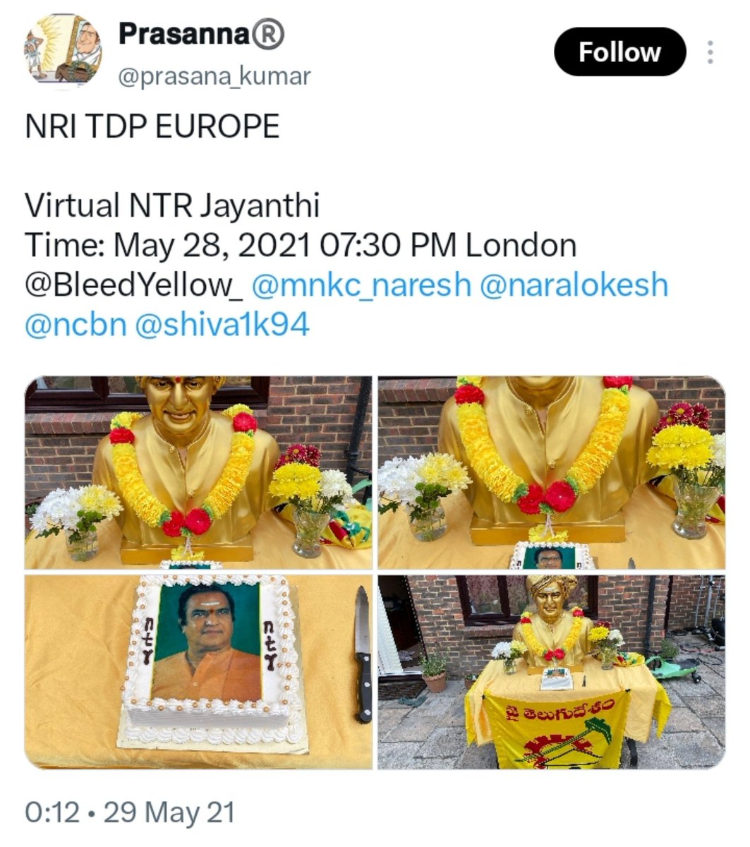 TheBongChh's tweet photo. @PawanKalyan @ncbn Dear @naralokesh garu, If not already in ur notice, I would like to respectfully bring to ur notice about activities (post 2024) of @prasana_kumar, who is appointed by TDP as APNRTS UK Coordinator (On July 02 2026) for his services to TDP as a TDP UK/Europe NRI leader https://t.co/4RyJxzXhDa