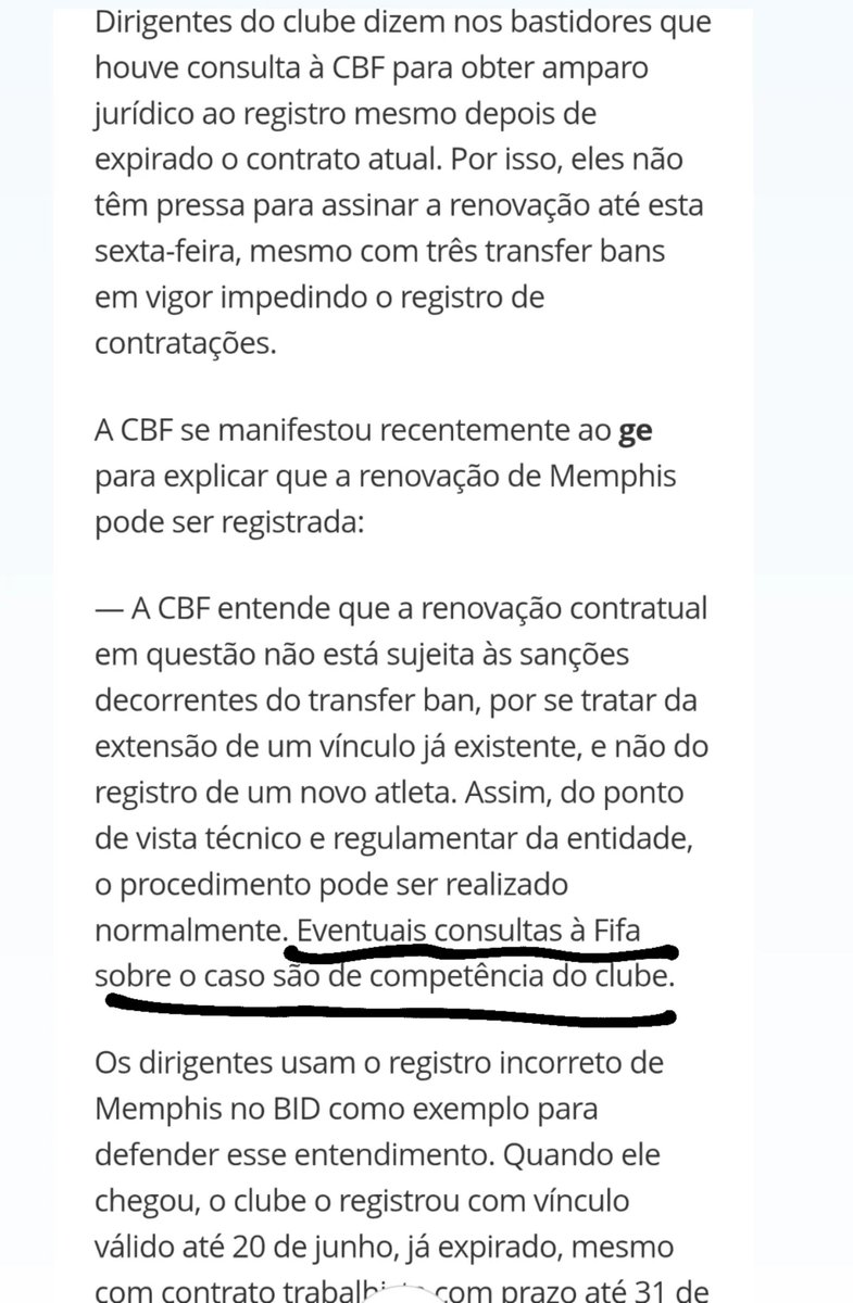 GDF_Renan's tweet photo. Sobre memphis.. Agora é esperar q a diretoria mais incompetenre amadora e negligente do mundo ponha o Corinthians na maior barca furada da historia https://t.co/MiOCKyEkOI