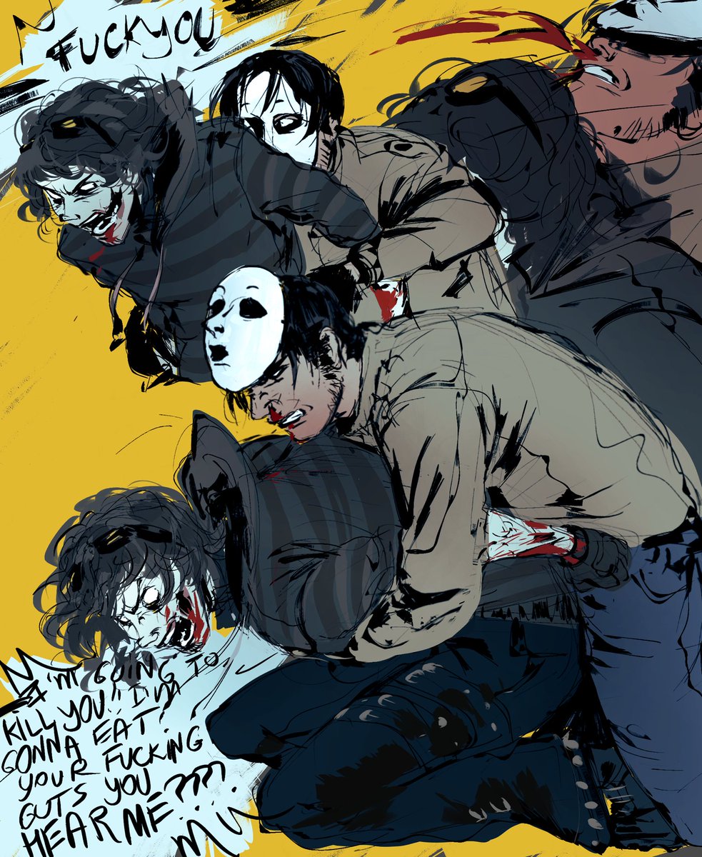 retro_quant's tweet photo. He’s a liar and did in fact put the mask on 
#creepypasta #marblehornets https://t.co/ar6Lc6oLLR