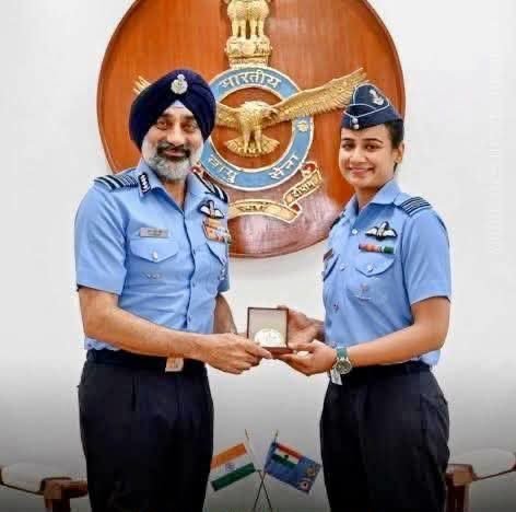 Chopsyturvey's tweet photo. Real Gen Z!!

Squadron Leader Saanya of the Indian Air Force has become the first woman officer to earn the Category‑A Qualified Flying Instructor (Cat‑A QFI) qualification, the IAF’s highest instructional rating for military pilots. 

The IAF publicly announced and celebrated the achievement, calling it a “historic first” and an inspiration for aspiring aviators. 

In the IAF’s instructor grading system: 

1. Cat‑C is for trainee/probationary instructors.

2. Cat‑B for standard flying instructors.

and 

3. Cat‑A is the top tier, reserved for highly experienced instructors who can train other instructors and assess advanced flying skills.

Earning Cat‑A requires extensive flying hours, advanced technical and instructional competence, and successful evaluation by senior IAF examiners.

As a Cat‑A QFI,  she is now qualified to train and evaluate pilots including advanced flying techniques and contribute to maintaining high standards of flight safety and operational readiness in IAF training establishments.