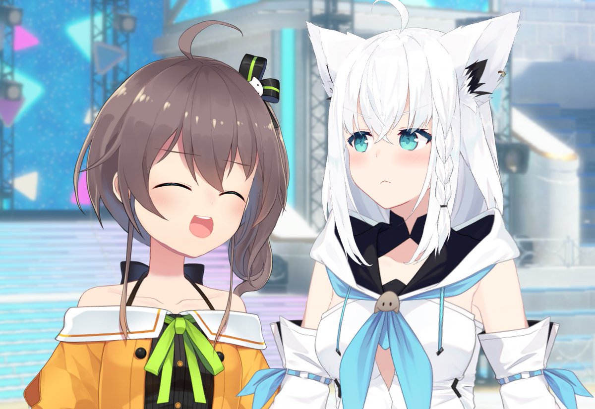 ボブちゃんページ 毎日がフブちゃん大好きDay 夏色吹雪てぇてぇ☺️ またフブちゃんとま
