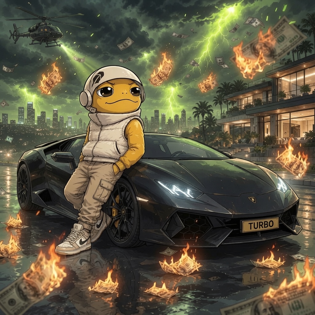Turbo_RH2's tweet photo. $TURBO on Robinhood. Conviction... 🐸⚡️

🔥Just burned another 3.33 million tokens. That adds up to 61.98 million. 6.2% supply gone forever. 🔥🚁 https://t.co/S1ZAYUO1fr