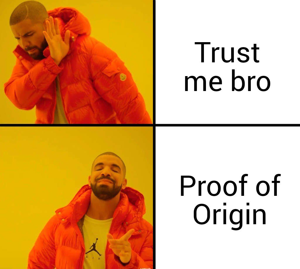 wizszzn's tweet photo. If crypto has taught us anything, it's that "trust me bro" isn't a security model ๐
here's my entry for the #XYOMemeContest
#BuildOnXYO @OfficialXYO https://t.co/WyLh7ORzIz