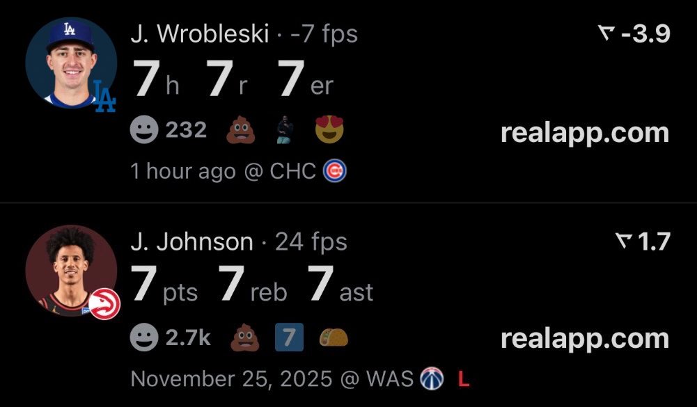 realapp's tweet photo. Bro put up the Jalen Johnson 😭 https://t.co/iQrmuqtz3m