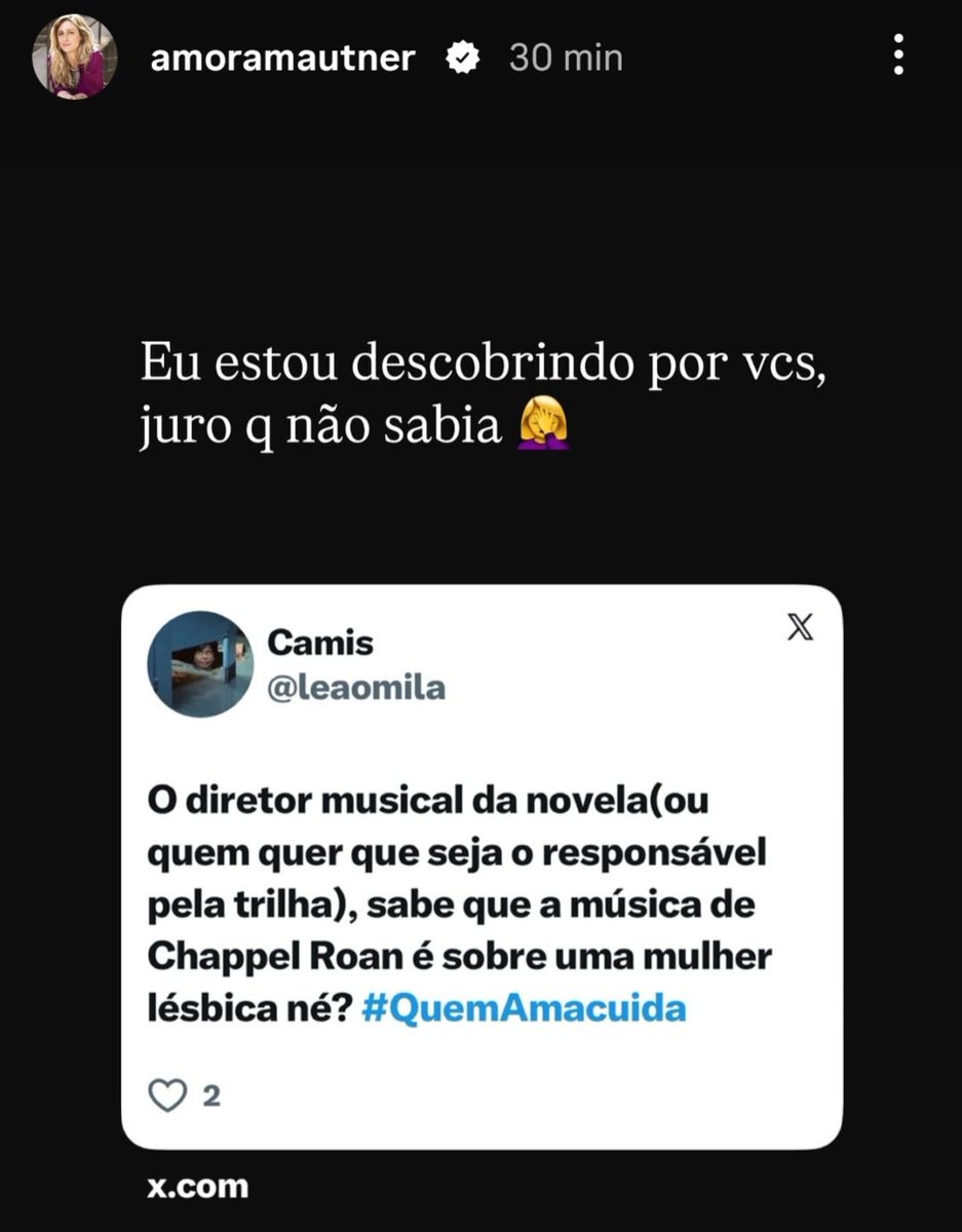 cloiscully's tweet photo. the lesbian community has forgiven amora mautner https://t.co/xQy9oTlWks