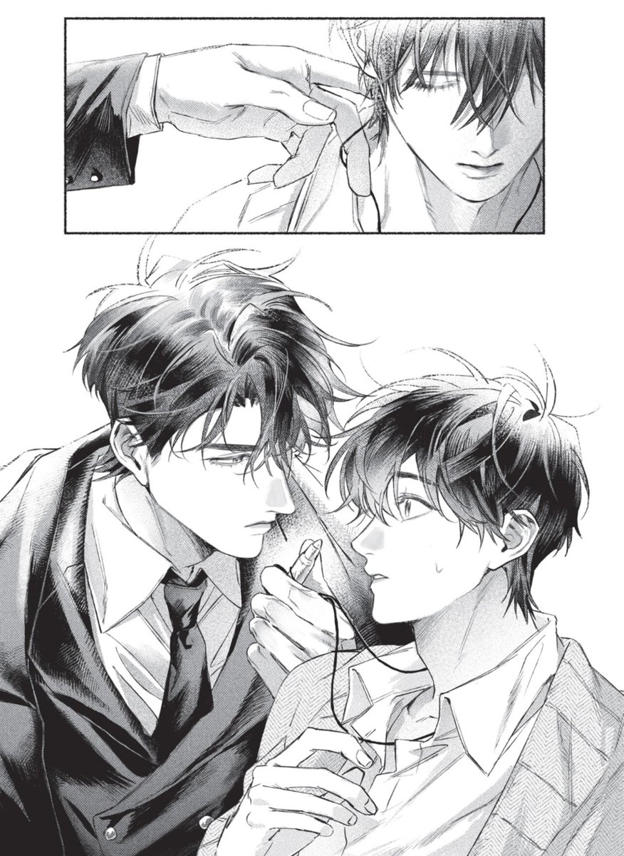 haitangandrain's tweet photo. ⚠️ SPOILER LITTLE MUSHROOM VOL. 1

Más momentos LuZhe. 🥺
Lu Gen es tan malditamente hermoso, el arte en verdad es precioso. https://t.co/W8Dep1SZaO