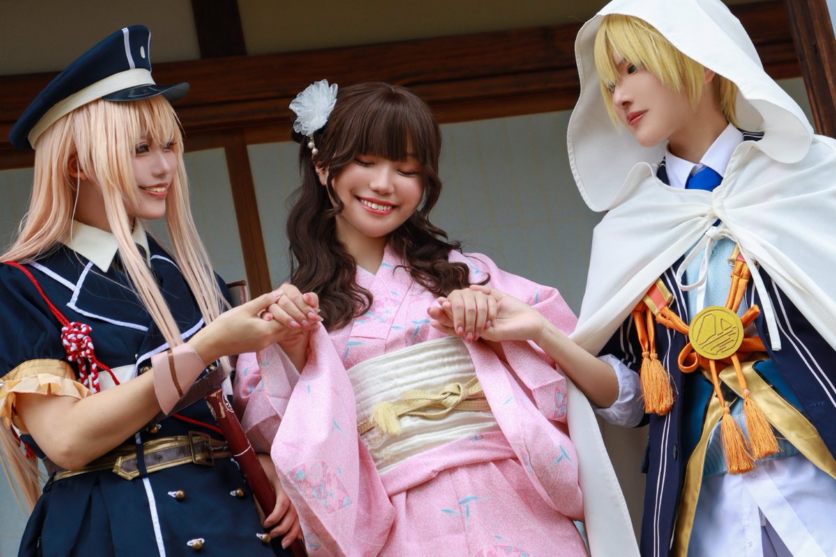 t_u_u_0827's tweet photo. cos.刀剣
※創作審神者
.

初期刀と初鍛刀.

.

photo. 紫蘭（@saniwa_shiran ）さん
#ようこそ筑紫本丸へ 🌱 https://t.co/PqjCb5CgMQ