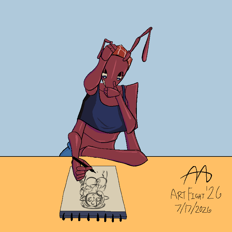 AltAppreciator's tweet photo. Art Fight Attacks! (2/4)
Chars:
Xanthe - Azuki-Nyan (Toyhouse)
Kidd - Goblins (Toyhouse)
Pit - Exlimixia (Instagram, Toyhouse, Bluesky)
Cebolla Allium - magnolia (Artfight) https://t.co/BEpmucw88P