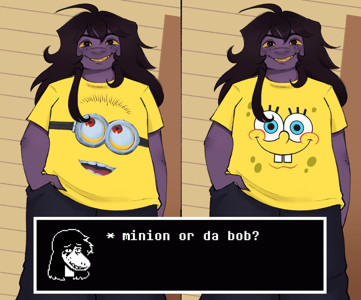 criahacesium's tweet photo. susie after kris had one of the worst nights of their life
#deltarune https://t.co/gD1dV16sJl