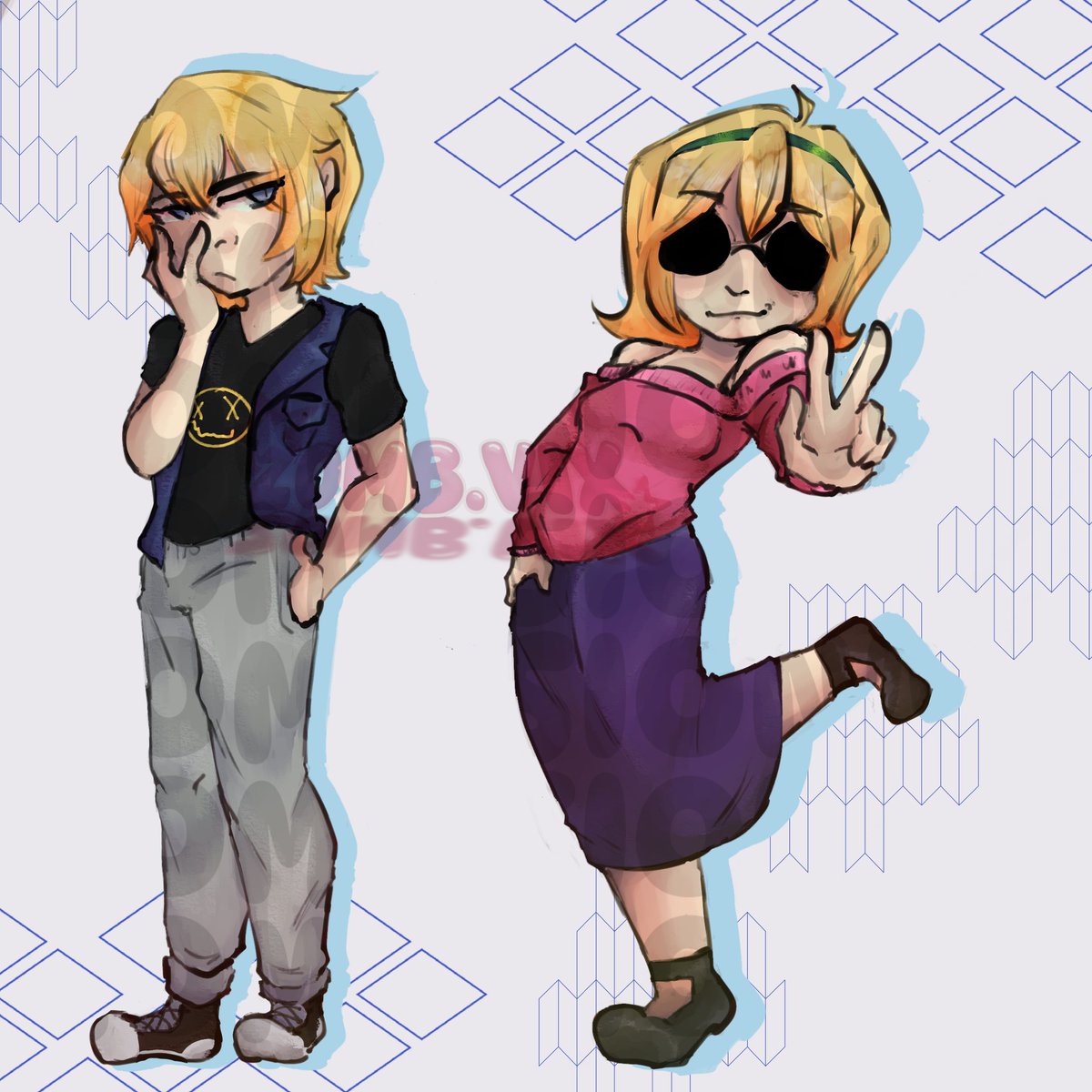 zomb_vix's tweet photo. YA HABÍA DADO POR MUERTA ESTA CUENTA LUEGO DE LA SUSPENSIÓN QUE ME DIERON 😭😭😭 (Nadie la conoce)
Comisiones que estuve haciendo mientras sufría por X, ya hasta cambié de avatar pero pronto la traeré (a nadie le importa LOL)
#opencomissions #clipstudiopaint #smallartist https://t.co/6YTNr3pic4