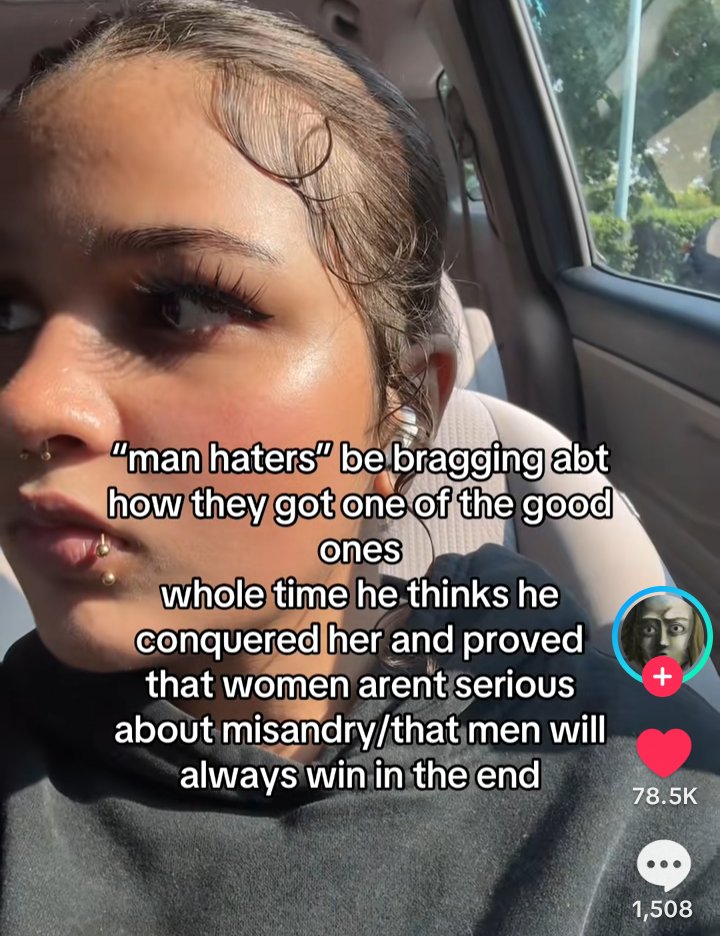 _goddess_flora's tweet photo. Performative misandrism is embarrassing. https://t.co/BxEno1zqz2