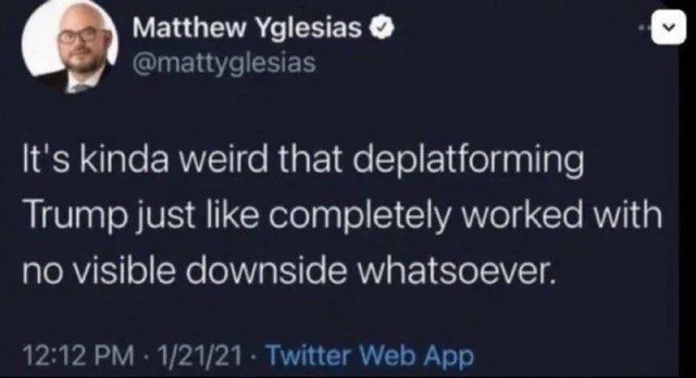 E63454790's tweet photo. @Taxicabbages @reflexivity_ @TheOmniLiberal True! They didn’t pass a law in NY to change the statute of limitations specifically to go after a presidential candidate right? They didn’t try to take the leading candidate off the ballot in several states right? Did they maybe violate the 1A rights of the sitting president? https://t.co/bkWr97Y4aF